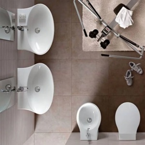 Vas wc stativ Hatria Nido Back-to-Wall alb - Img 2