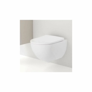 Vas WC suspendat Geberit Acanto Rimfree cu capac inchidere lenta