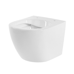 Vas WC suspendat Puro White 03, rimless cu capac din duroplast cu softclose - Img 4