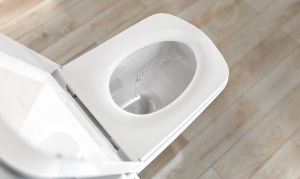 Vas WC Teceone suspendat cu functie bideu Alb, si capac Soft-Close inclus - Img 9