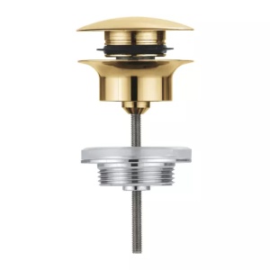 Ventil lavoar Push-Open Grohe Selection auriu periat Cool Sunrise - Img 2