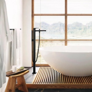 Bara portprosop Hansgrohe AddStoris negru mat - Img 5