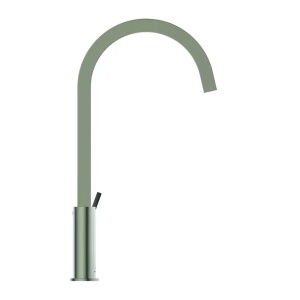 Baterie bucatarie Ideal Standard Gusto Square 306 argintiu Silver Storm - Img 3