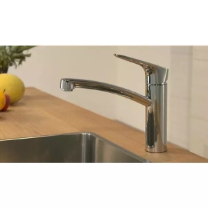 Baterie bucatarie monocomanda Hansgrohe Logis M31 160 CoolStart EcoSmart cu 1 jet - Img 2