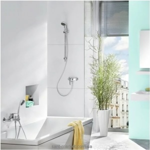 Baterie cada - dus Grohe BauEdge crom - Img 5