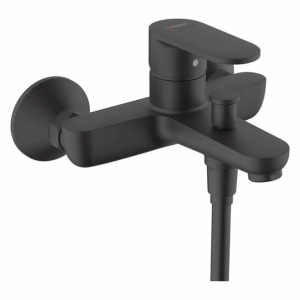 Baterie cada - dus Hansgrohe Vernis Blend monocomanda negru mat - Img 1