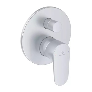 Baterie cada - dus incastrata Ideal Standard Cerafine O argintiu mat cu corp ingropat - Img 1