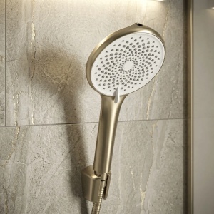 Baterie de duș REA Rivo Brush Gold - Img 6