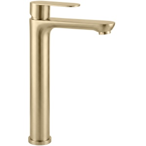 Baterie inalta pentru lavoar Rea Logan Brush Gold