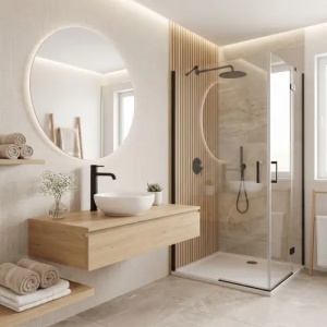 Baterie inalta pentru lavoar Rea Rivo Black High - Img 5