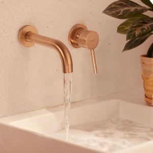 Baterie incastrata Rea Rose Lungo Copper Periat + Sistem Box - Img 9