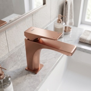 Baterie joasa pentru lavoar Rea Joe Brush Copper - Img 4