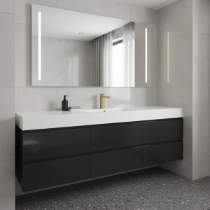 Baterie lavoar baie Rea Arlo Brush Gold - Img 6