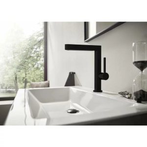 Baterie lavoar Hansgrohe Finoris 230 cu pipa pivotanta si ventil Push-Open crom - Img 5
