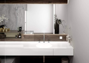 Baterie lavoar Hansgrohe Vernis Blend din 3 piese, ventil pop-up, negru mat - Img 3