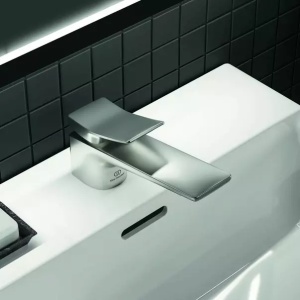 Baterie lavoar Ideal Standard Atelier Conca argintiu Silver Storm - Img 4