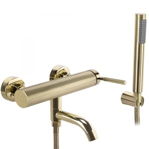 Baterie pentru cada REA Argon, Design Elegant , Culoare Auriu - Img 1