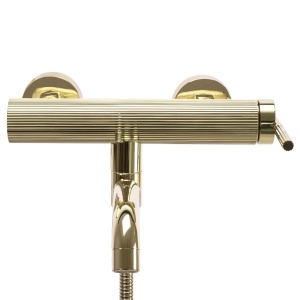 Baterie pentru cada REA Argon, Design Elegant , Culoare Auriu - Img 4