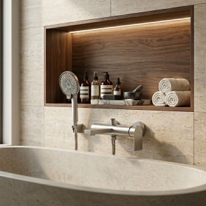 Baterie pentru cada REA Hunter Brush Nickel - Img 3