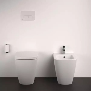 Bideu pe pardoseala Ideal Standard i.life S BTW alb lucios - Img 6