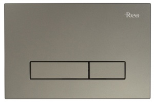 Buton H pentru cadru WC încastrat Nickiel INOX - Img 1