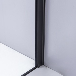 Cabina de dus cu sticla securizata rame negre ZES-BS04B 90 x 90 cm - Img 5