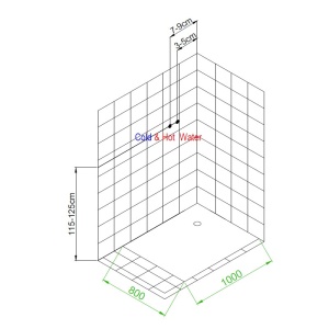 Cabina de dus dreptunghiulara cu hidromasaj si cadita inclusa montaj stanga Alma 100 x 80 cm - Img 21