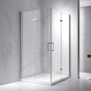 Cabina de dus dreptunghiulara cu rame cromate ZES-KZ13B, 110 x 90 cm - Img 2