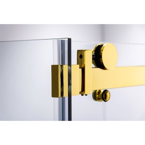 Cabina de dus dreptunghiulara KZ202B auriu 110 x 90 cm sticla 8 mm - Img 23