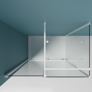 Cabina de dus glisanta Veldman Lea crom 150 x 100 cm sticla 8 mm - Img 6