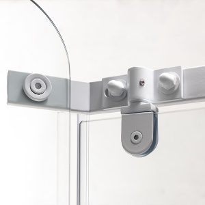 Cabina de dus KZ91B Pentagonala 90x90cm, Design Modern , Culoare Alb - Img 12