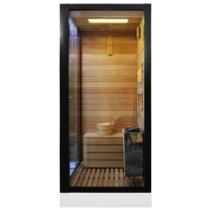 Cabina multifunctionala cu sauna uscata, sauna cu aburi si cabina de dus, montaj dreapta 180 × 110 × 223 cm - Img 13