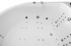 Cada asimetrica cu hidromasaj si cromoterapie SPA MUE-004A stanga 170 x 120 x 70 cm - Img 10
