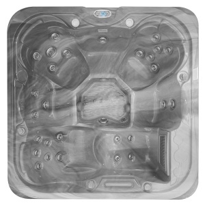 Cada cu hidromasaj, jacuzzi pentru gradina PRO 1353 AK.24 OB.03C 200 x 200 x 80 cm