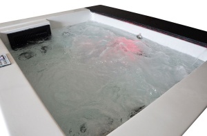 Cada cu hidromasaj jacuzzi pentru gradina PRO-1543 pentru 3 persoane 200 x 170 x 80 cm - Img 8