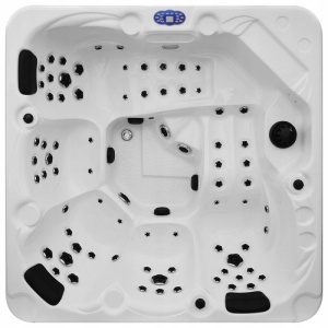 Cada cu hidromasaj rotunda, jacuzzi exterior , Pro 1346 Standard+ pentru 5 persoane 220 x 220 x 96 cm