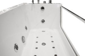 Cada cu hidromasaj si cromoterapie MO-0319, 170 x 80 cm, panou de sticla, Bluetooth si radio - Img 8