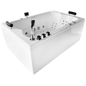 Cada cu hidromasaj SPA MUE-0052A pentru 2 persoane, 180 x 120 x 70 cm, 66 duze si incalzitor