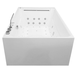 Cada de baie alba cu spa si hidromasaj MO-1806 cu LED, 180 x 110 x 60 cm - Img 4