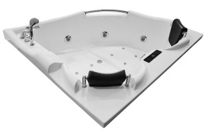 Cada de baie cu hidromasaj de colt MO-0311, 150 x 150 x 75 cm, pentru 2 persoane - Img 6