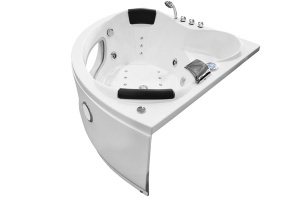 Cada de baie cu hidromasaj MO-1001 Turbo+ SPA de colt 140 x 140 x 65 cm pentru 2 persoane - Img 7