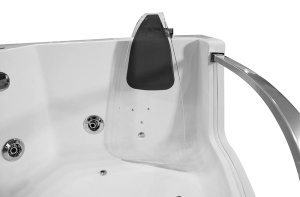Cada de baie cu hidromasaj si Black SPA pentru 2 persoane, dimensiune 141x141x61cm - Img 12