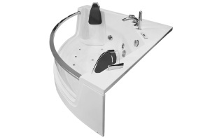Cada de baie cu hidromasaj si Black SPA pentru 2 persoane, dimensiune 141x141x61cm - Img 21
