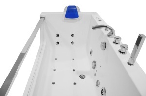 Cada de baie cu hidromasaj si SPA Blue pentru o persoana 176 x 85 x 61 cm - Img 10