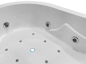 Cada de baie cu hidromasaj SPA MO-0205, 170 x 115 x 58 cm, 2 persoane, montaj stanga, alb - Img 12