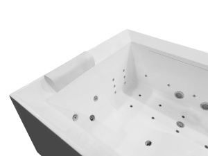 Cada de baie cu hidromasaj spa MO-18046, 185 x 135 x 65 cm, 2 persoane, baterie termostatica, Bluetooth - Img 9