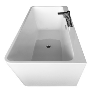 Cada de baie freestanding cu baterie Crom inclusa, dimensiuni 150X75X58CM - Img 5