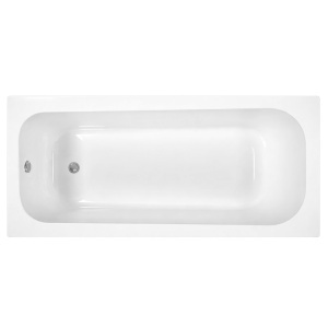 Cada de baie incastrabila Rea Gloria alb lucios 150 cm - Img 2