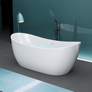 Cada De Baie PRO SONATA 180, Free-Standing, Design Modern, Alba - Img 5