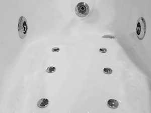 Cadă de baie SPA cu hidromasaj alba, MO-0310, 160 x 78 x 56 cm - Img 13